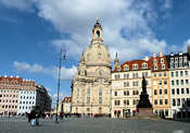 Dresden mit der berühmten Frauenkirche